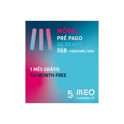 MEO CARTAO 5GB+1000MIN/SMS +10GB APPS MEO CARTAO 5GB+1000MIN/SMS +10GB APPS
